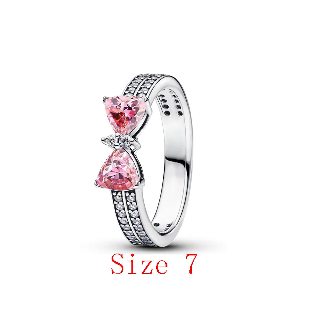 Valentine's Day Red Apple Dangle Charm Bead in 925 Sterling Silver for Women's Heart Bracelet Jewelry