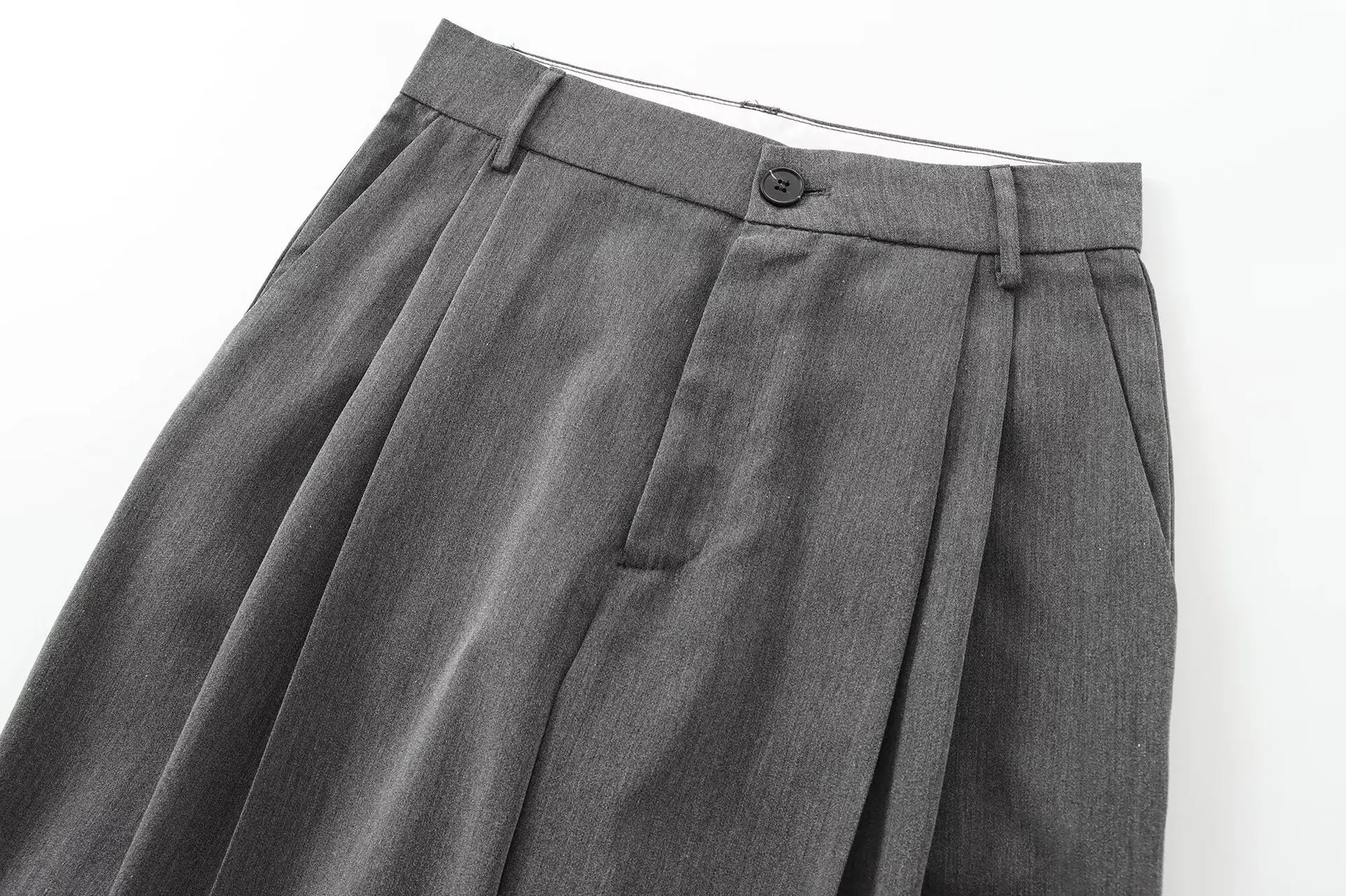 Women Slim-Fit Suit Vest and Trousers Set Vintage V-Neck Sleeveless Chic Summer Outfit