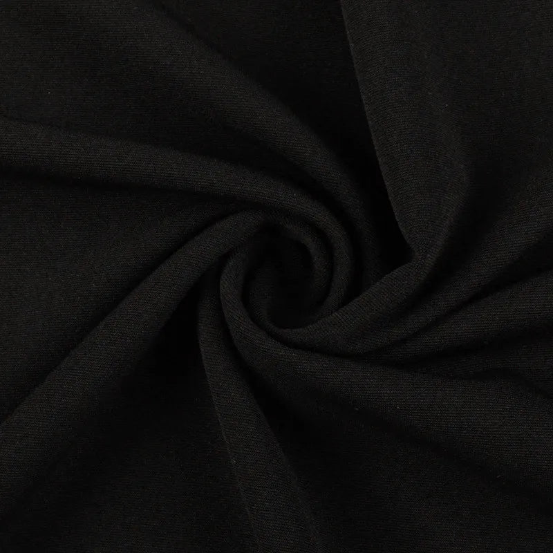 Black Backless Sleeveless Bodycon Dress For Parties