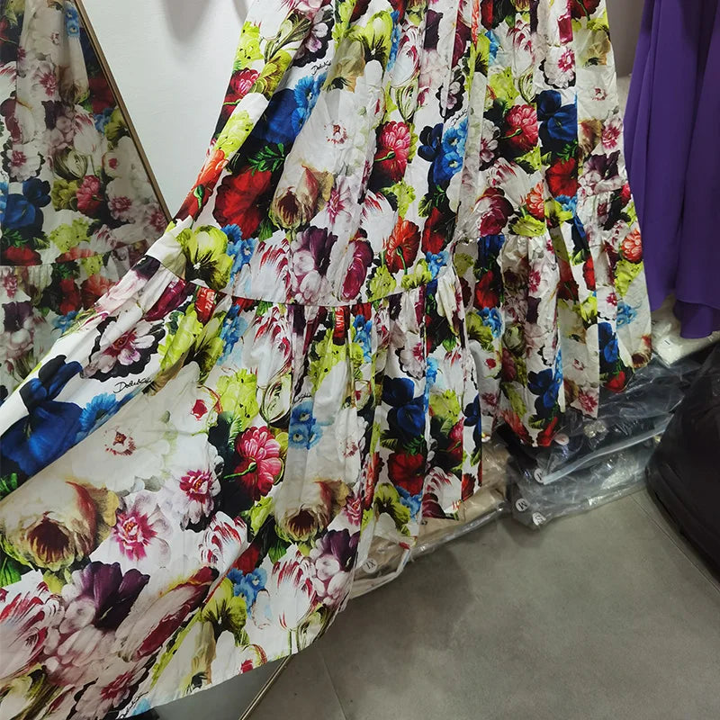 Bohemian Suspender Maxi Dress for Summer Beach Vacation