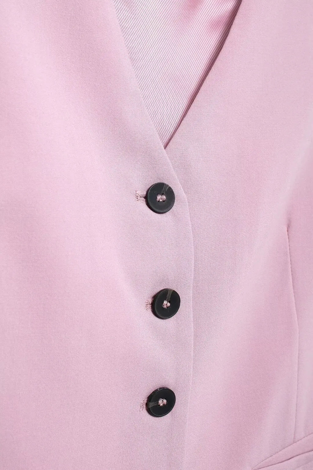 Solid Sleeveless V-Neck Vest and High Waist Zipper Loose Pants Set for Office and Casual Wear