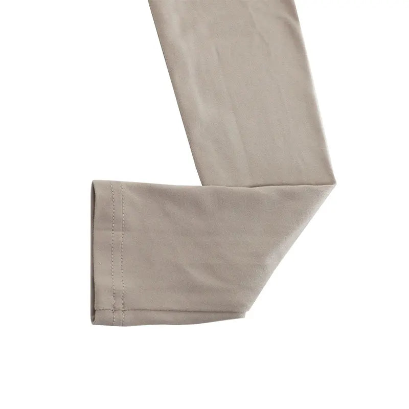 Autumn Womens Knitted Dress With Long Sleeves Collar