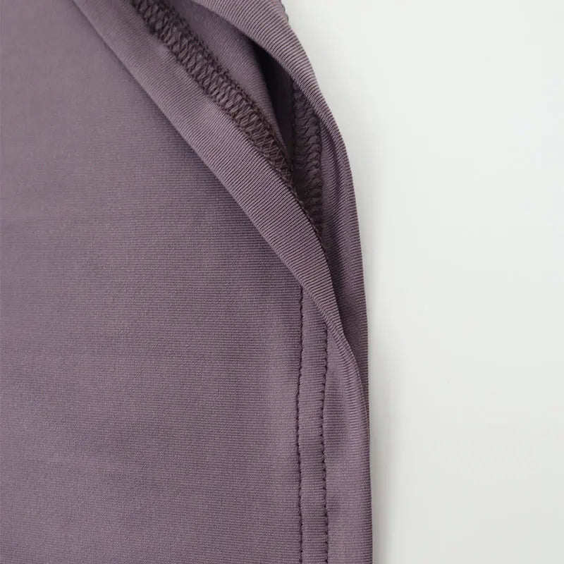 Autumn Winter Women's Casual Two Piece Set with High Collar Long Sleeve Top and Slim Fit Trousers