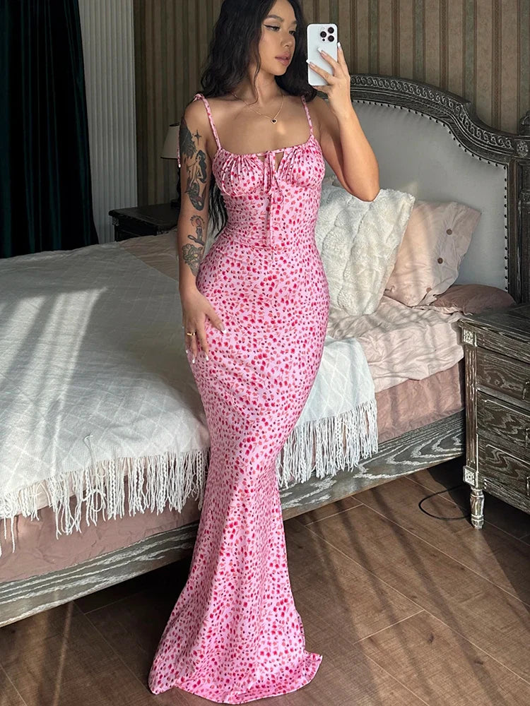 Elegant Women Evening Dress Bodycon Long Gown Summer