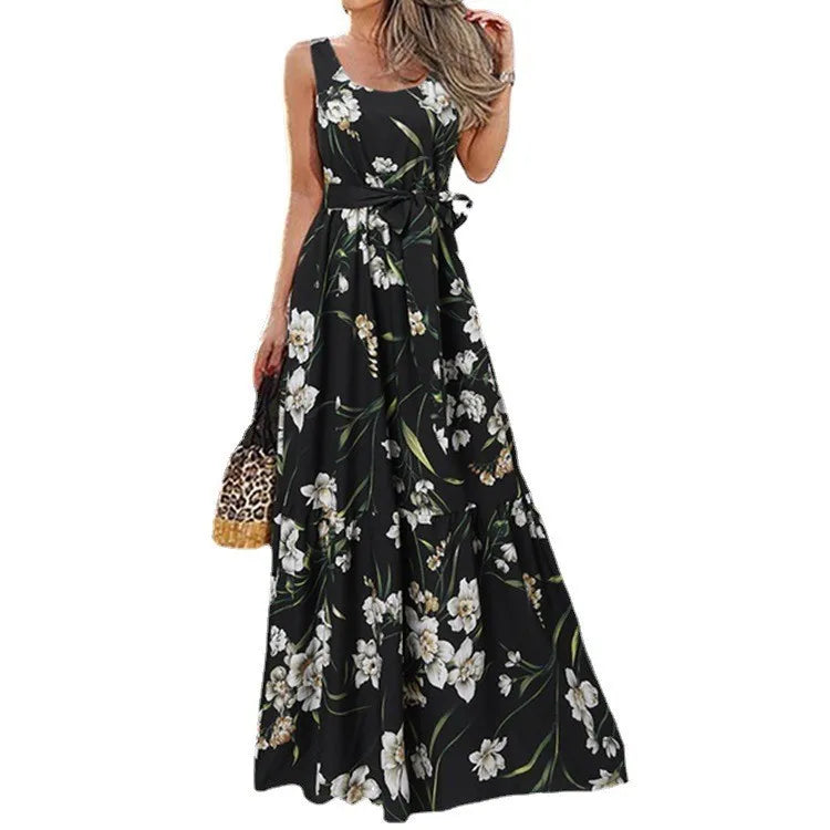 Summer Banquet Dress For Women Long Elegant Classic Gown