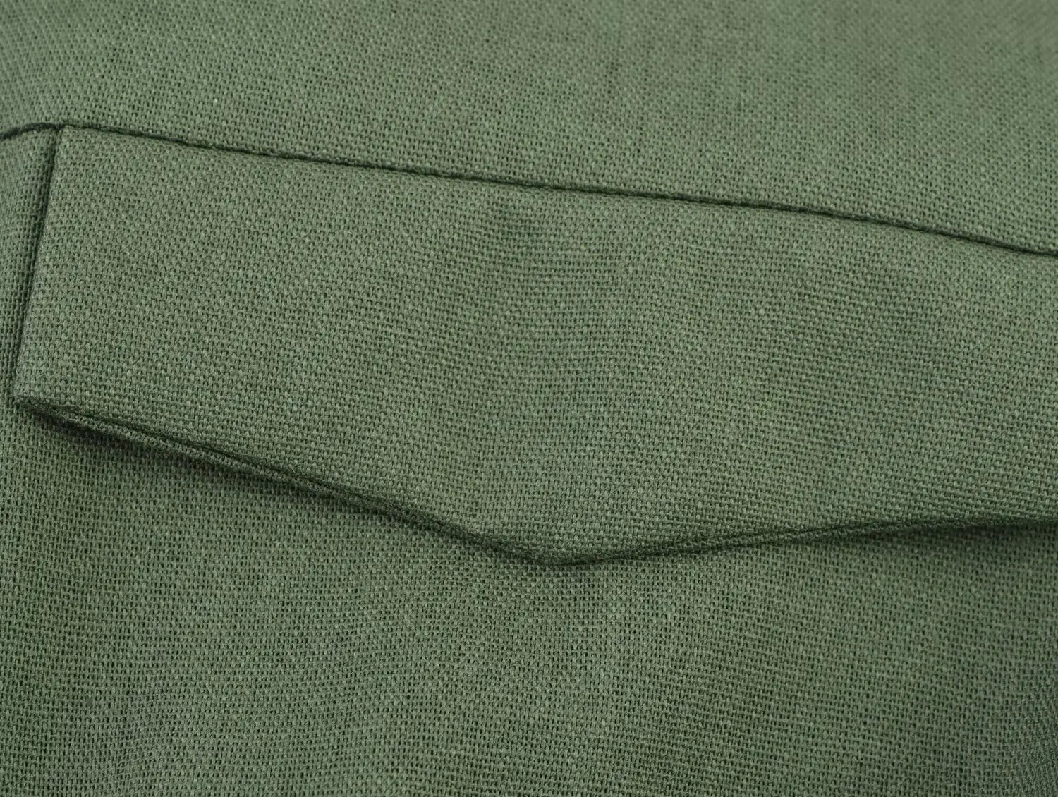 Women's Blended Lace-Up Lapel Shirt Short-Sleeve Single-Breasted Waist Pocket Casual Chic Top for Spring and Summer