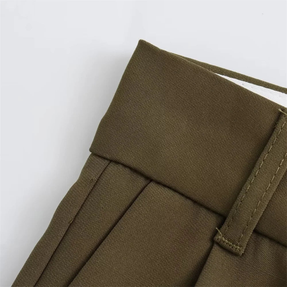 Women's Slim Fit Short Tank Top and Wide Leg Pants Set for Effortless Style and Comfort