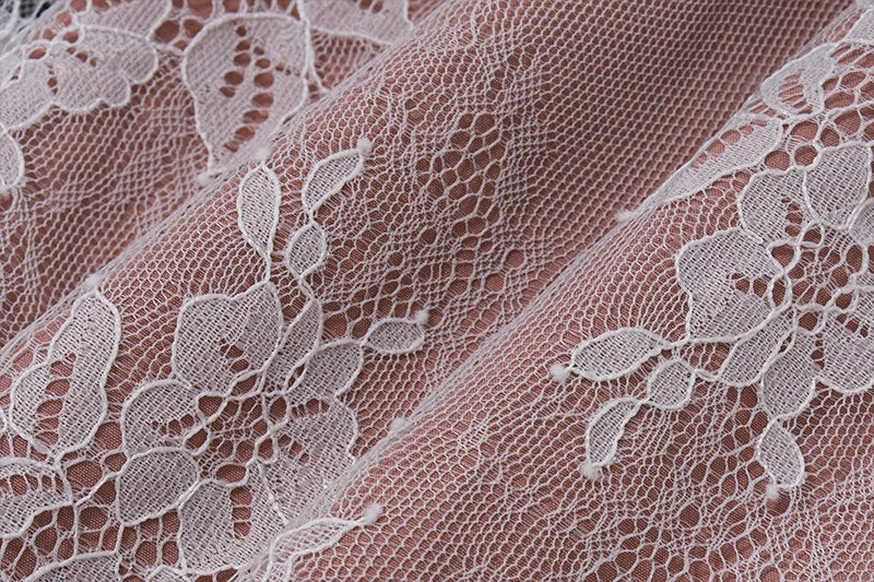 Lace Side Square Neck Dress for Elegant Evening Party