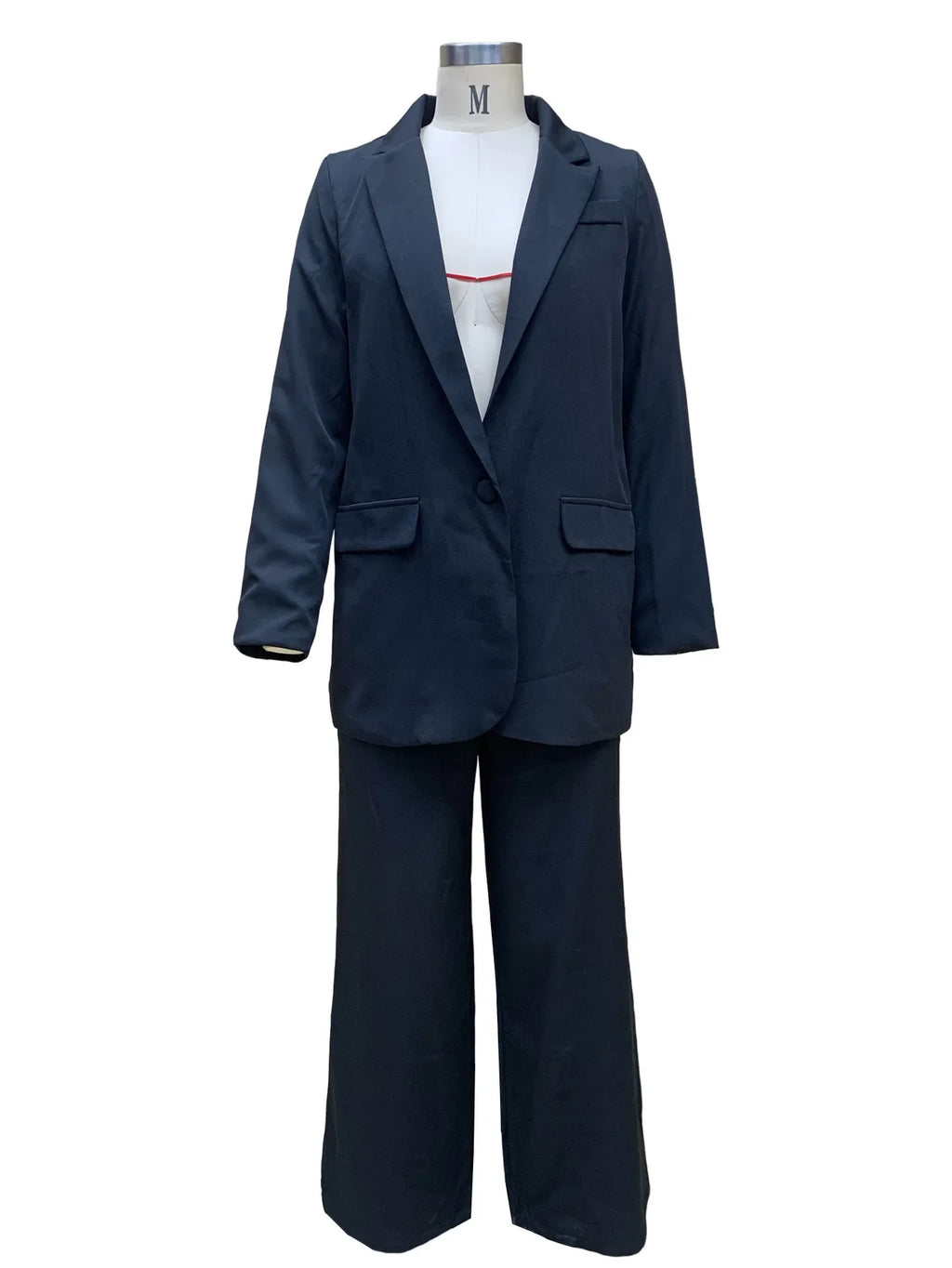 Women Blazer Set Two Piece Suit For Office And Trendy