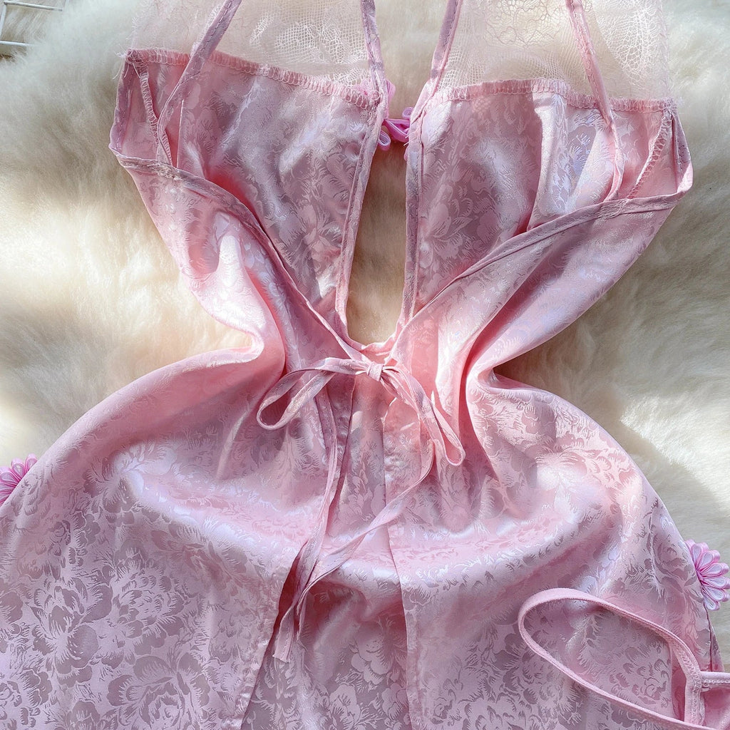 Sexy Anime Cosplay Qipao Bodysuit Nightgown Lingerie