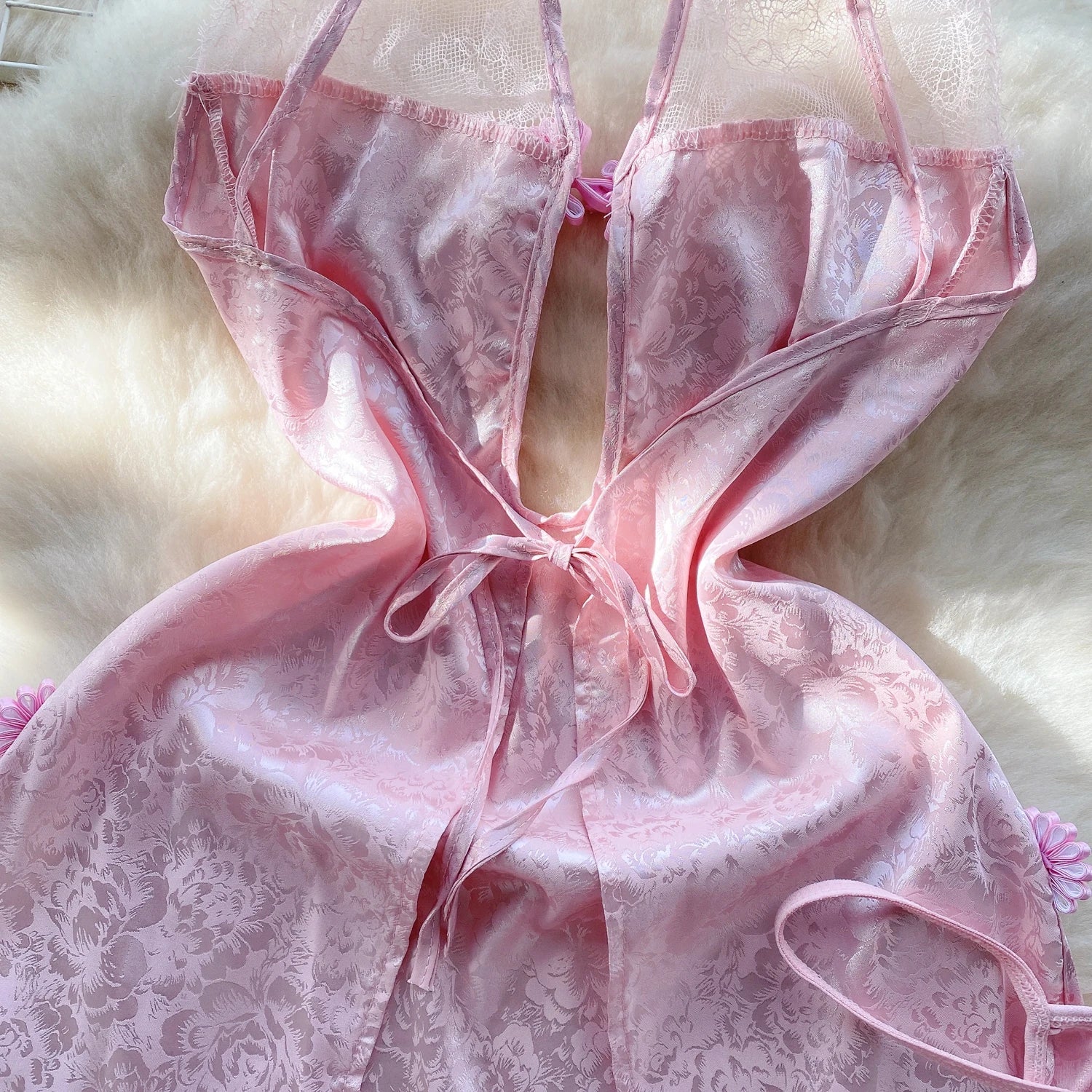 Sexy Anime Cosplay Qipao Bodysuit Nightgown Lingerie