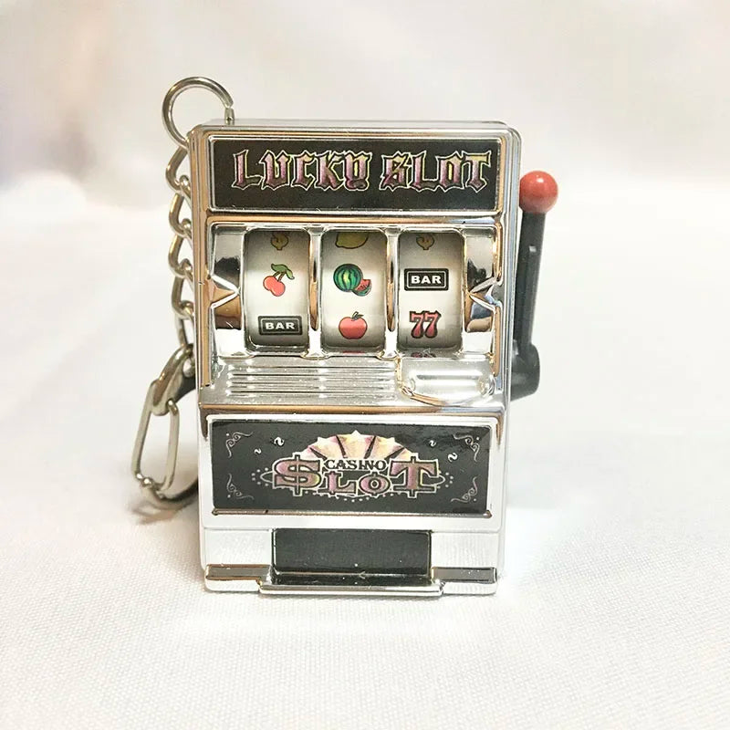 Creative Fruit Machine Keychain for Car Pendant Personalized Gift Accessories