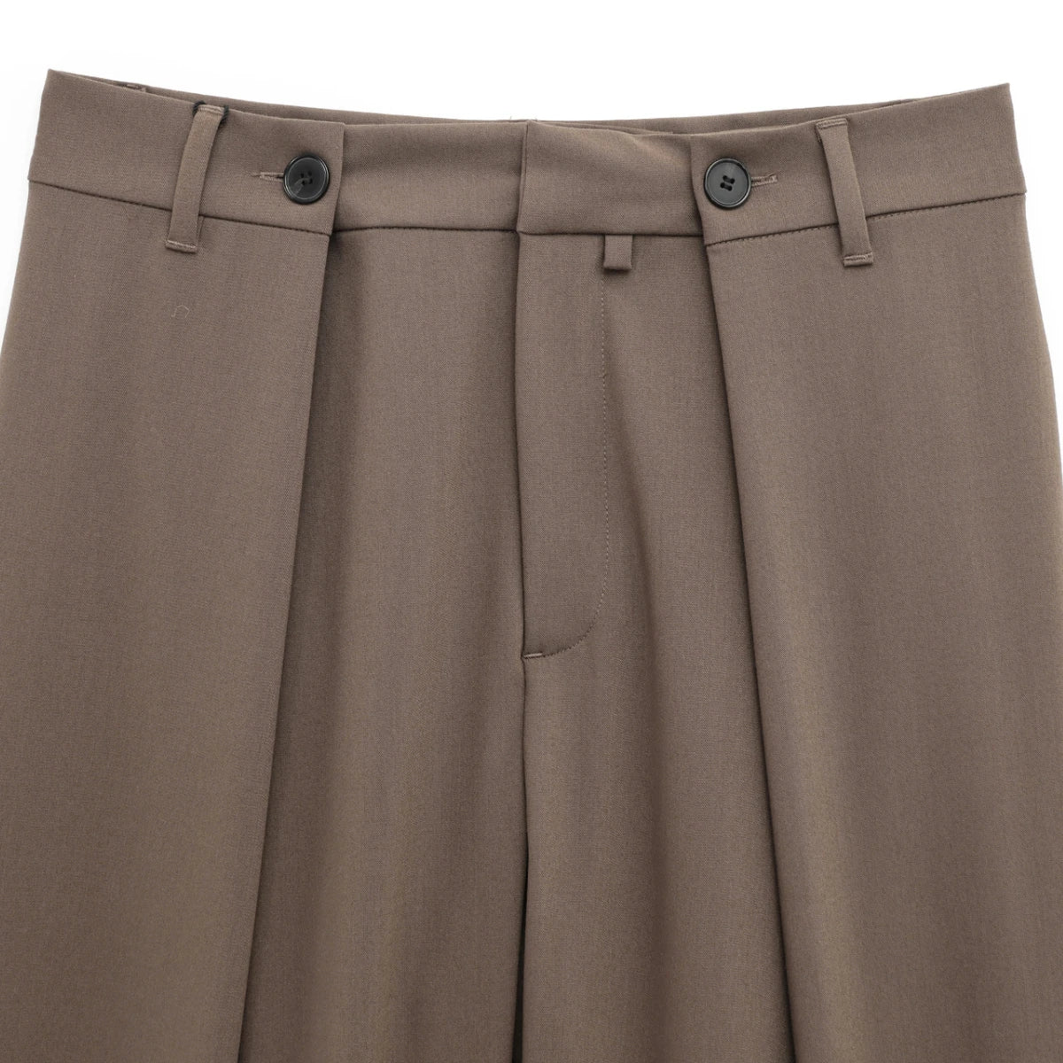 Women's Lace-up Suit Jacket and High Waist Trousers Set for Spring and Summer Casual Chic Look