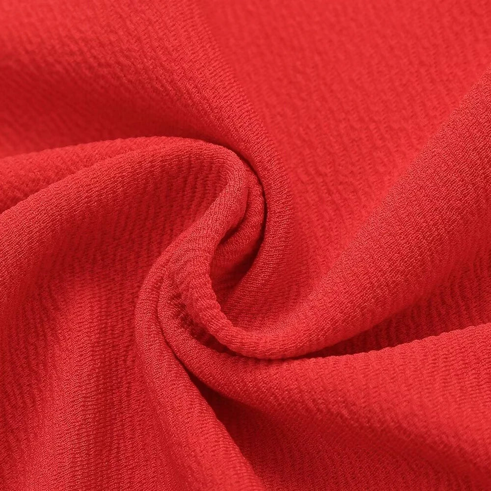 Elegant Red Bowknot A Line Mini Dress For Party Evening