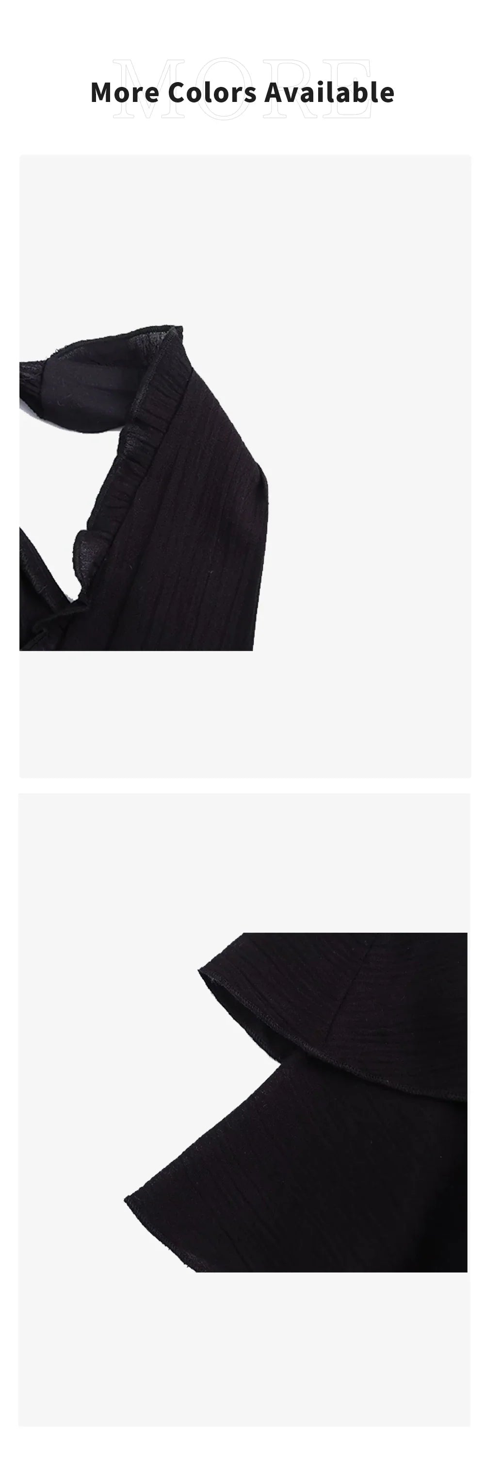 Backless Summer Dress Black Floral Layered V Neckline