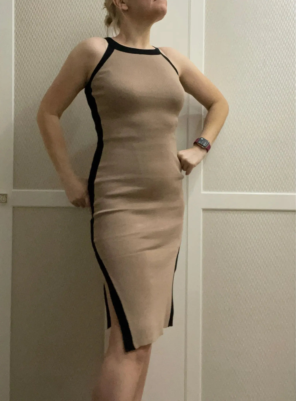 Womens Summer Bodycon Maxi Dress Sleeveless Bandage Knit