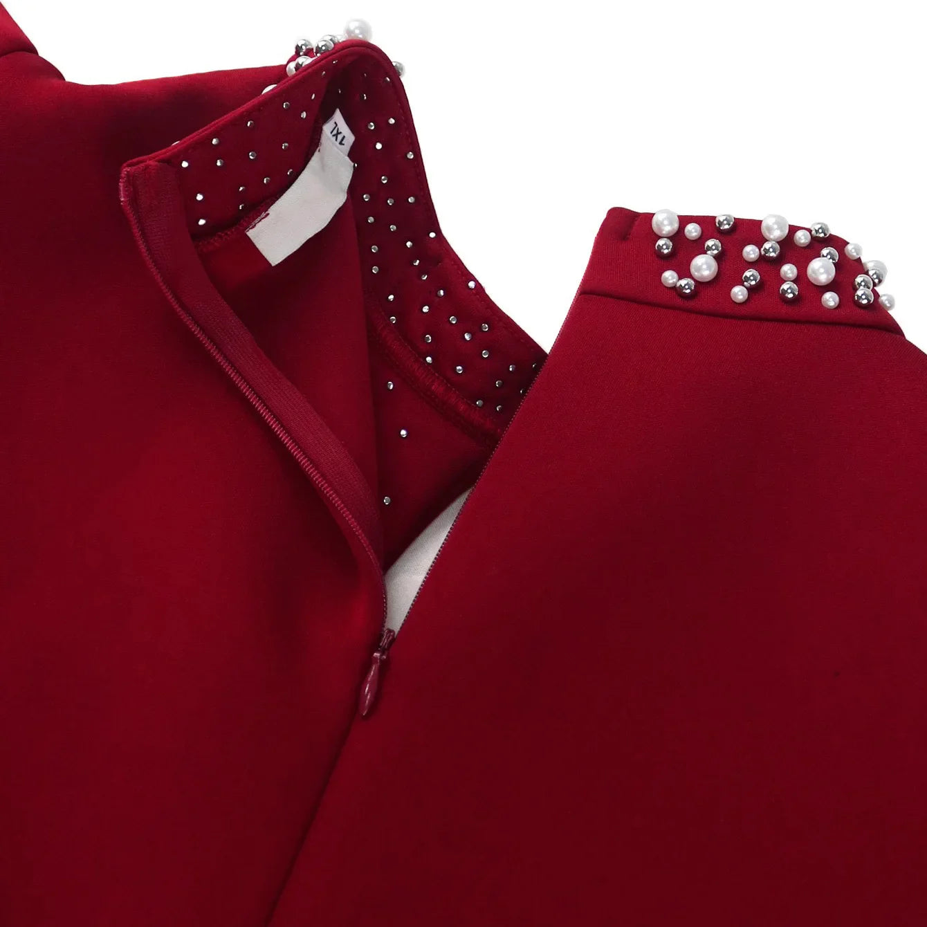 Beaded Party Dress For Women O Neck Sheath Ankle Length