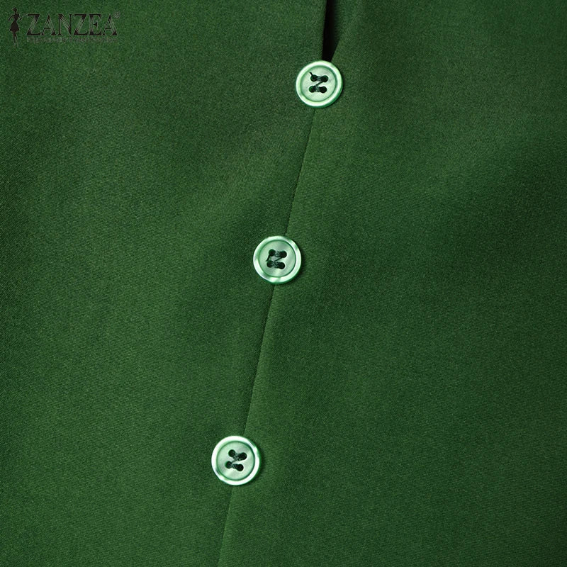 Sleeveless V Neck A Line Sundress For Women Summer Party