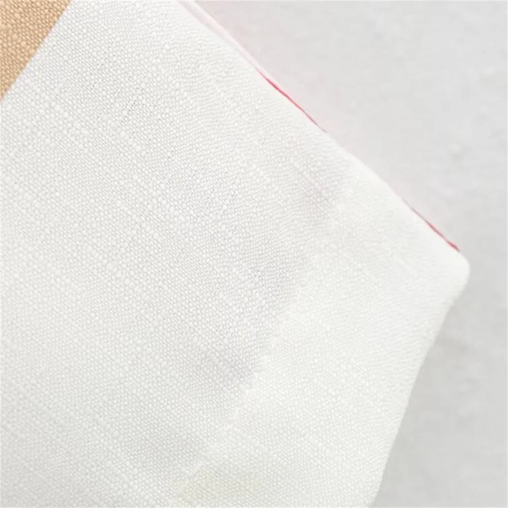 Linen Single-Breasted Long-Sleeved Shirt and Pant Suit for Women Fashionable and Stylish Office Attire