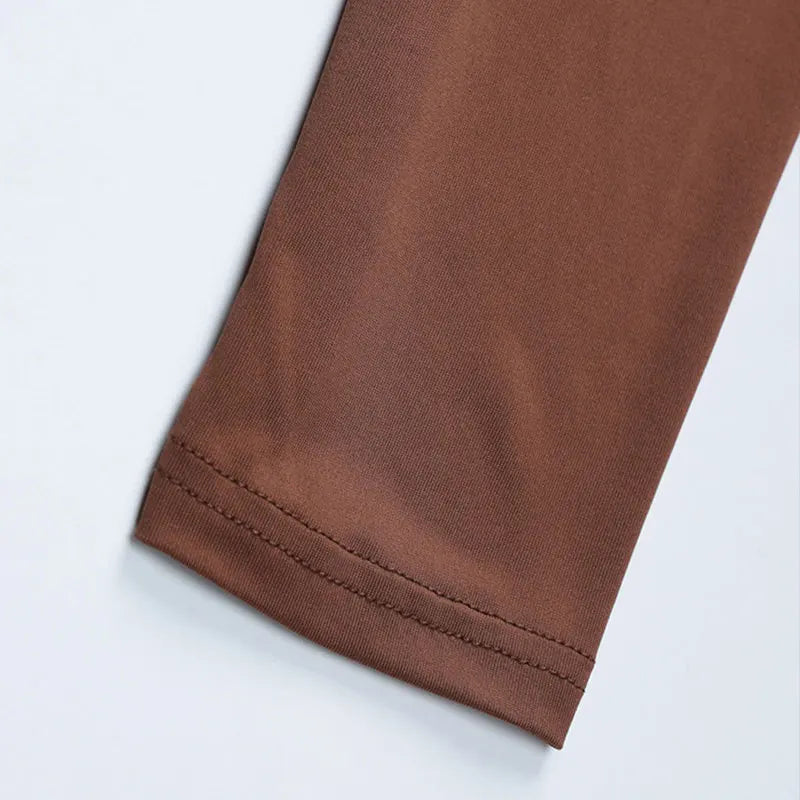 Womens Maxi Dress Autumn Turtleneck Button Long Sleeve