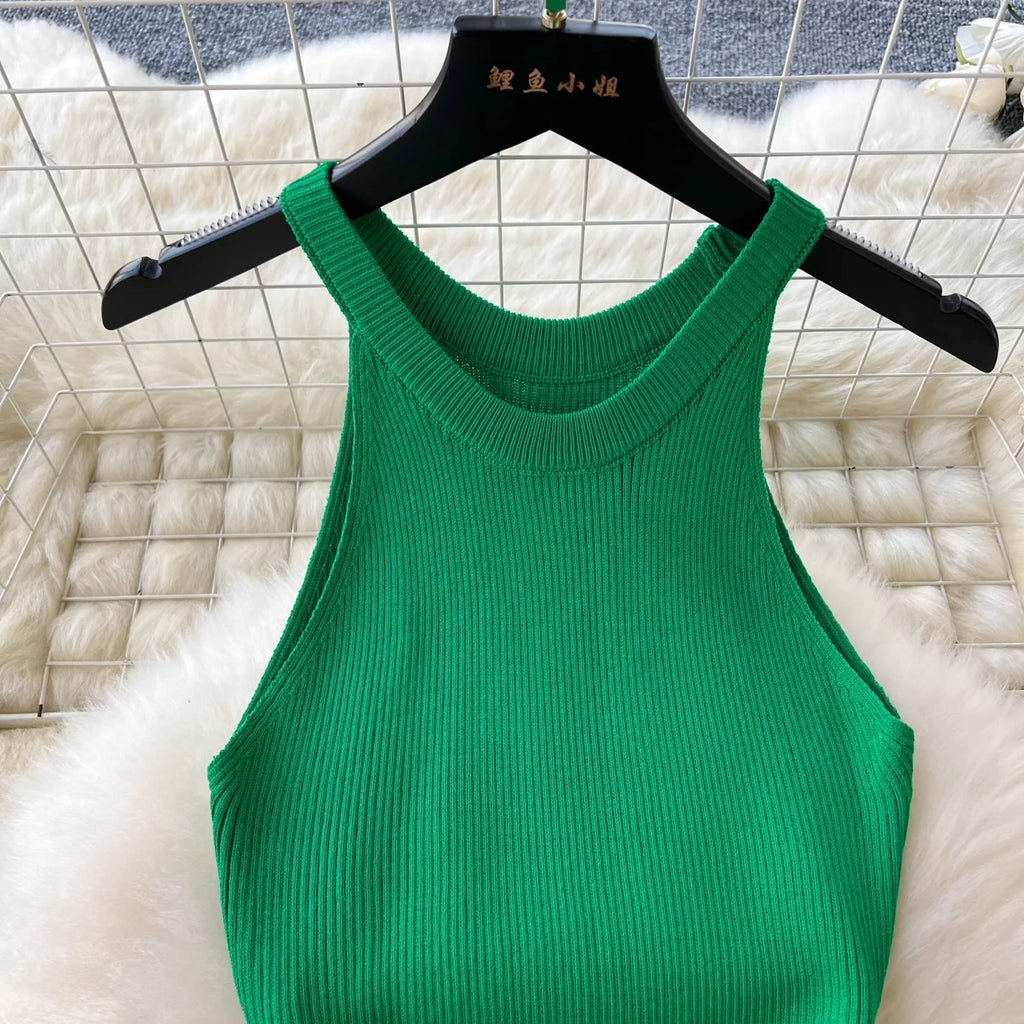 Bodycon Dress Knit Summer Fashion For Women Slim Fit