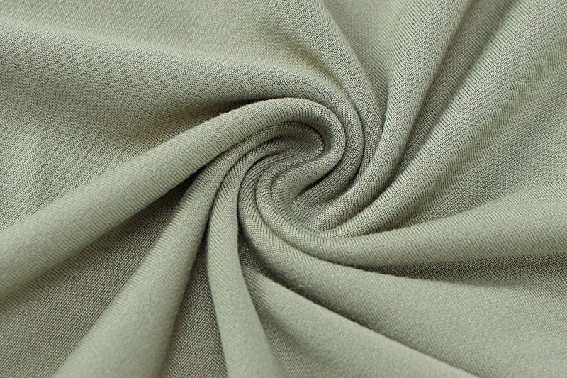 Women's Two-Piece Long Sleeve Drawstring Crop Top and Mini Skirt Bodycon Matching Set Sexy Clubwear