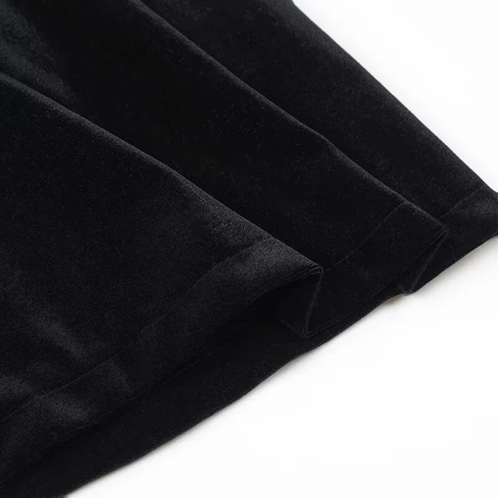 Beaded Mini Dress With Plunge Neckline And Long Sleeve