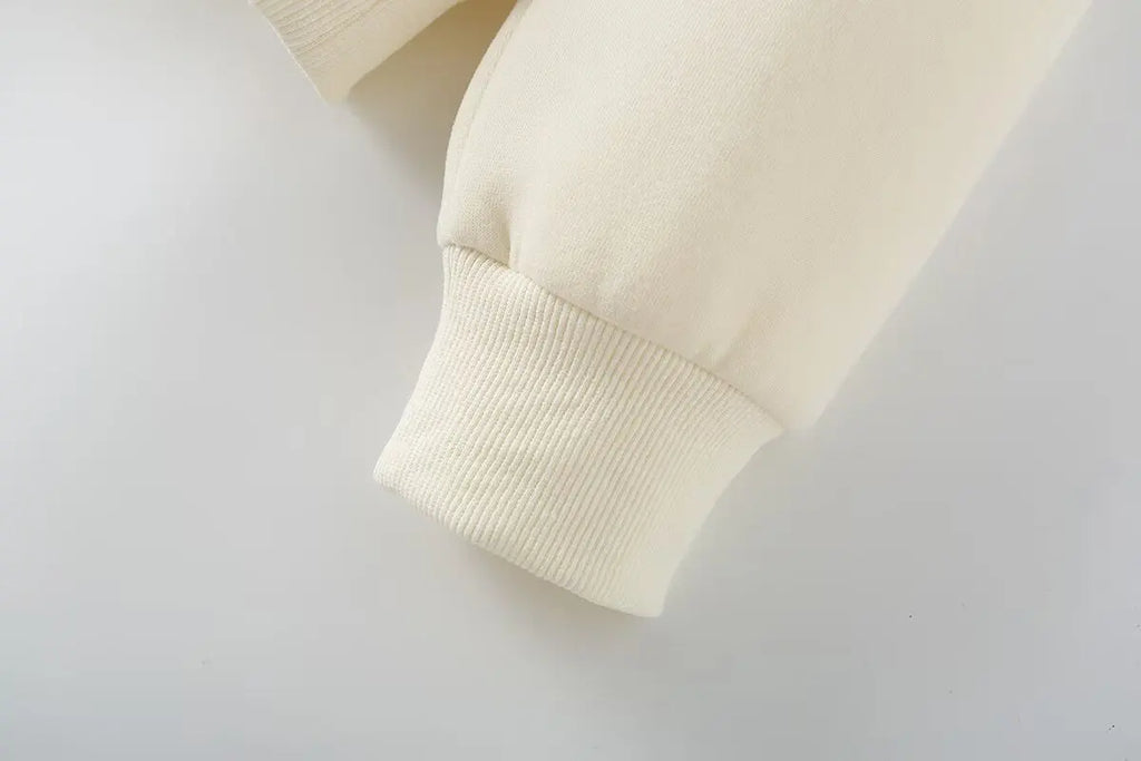 Chic Solid Hoodie and Wide Leg Trouser Set for Women with Elastic Waist and Lace-Up Detail Perfect for Casual and Commute Wear