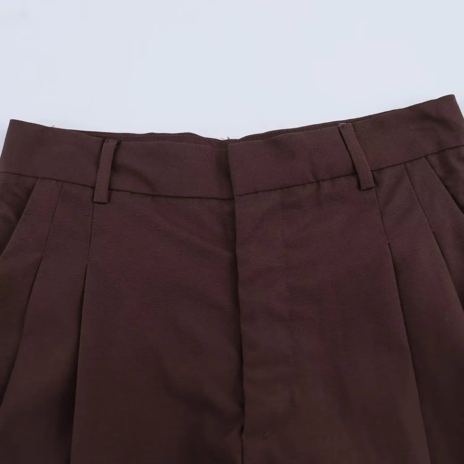 Women's Spring Pants Set with Back Opening Design Tank Top and Loose Fold Pants