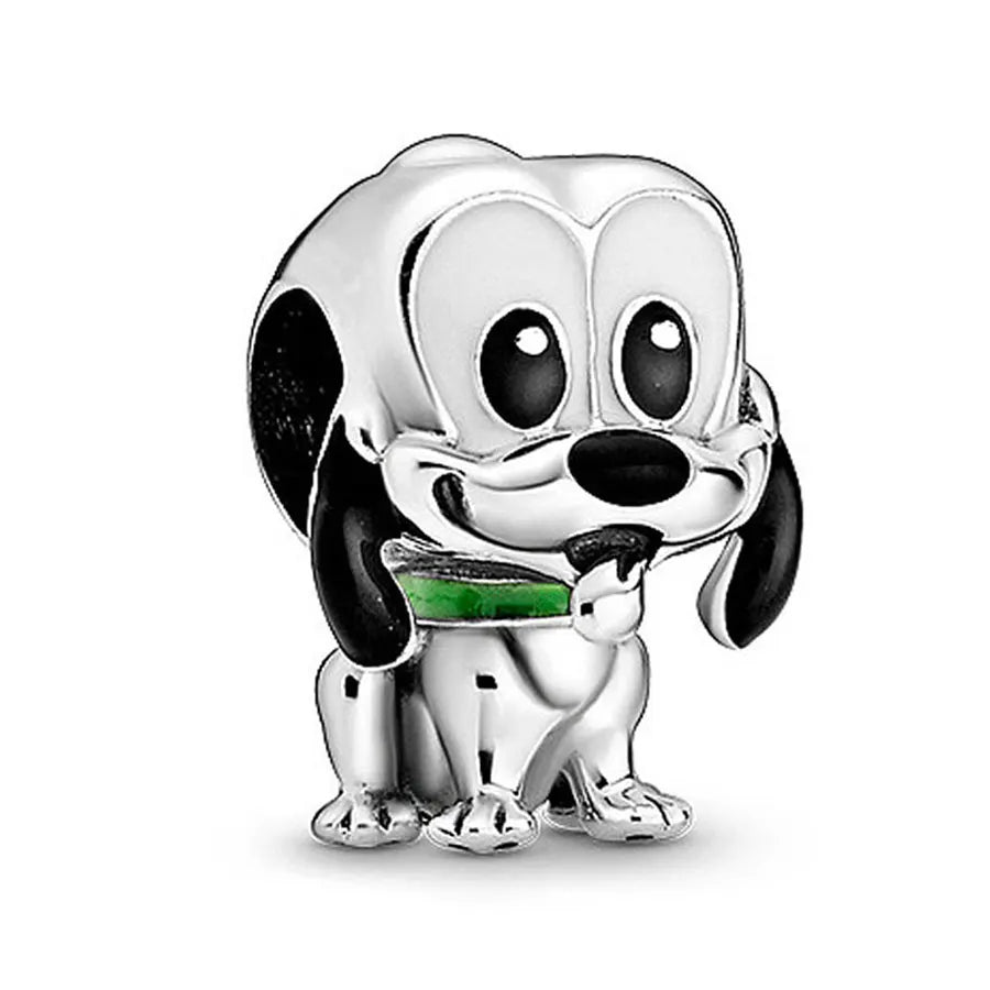 925 Sterling Silver Disney Pendant Beads for DIY Bracelets Perfect Women's Fashion Gift