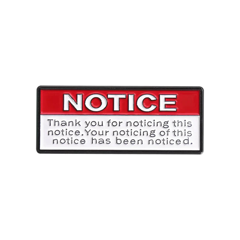 Custom Quotes Enamel Pins with Funny Phrases and Positive Sayings Rainbow Text Brooch Lapel Badge Jewelry Gift for Friends