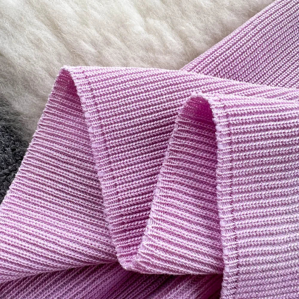 Sexy Summer Knit Dress Elastic Waist Bodycon Sundress