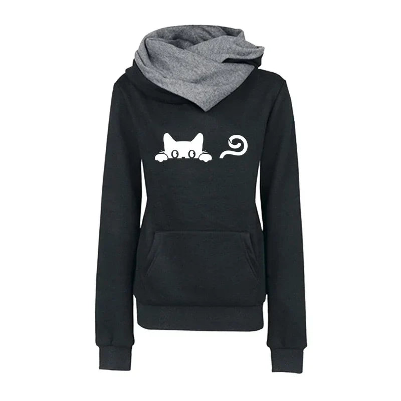 Casual Women's Long Sleeve Tracksuit Hoodie and Sweatpants Set Comfortable Single Piece Jogging Sportswear for Outdoor and Daily Wear