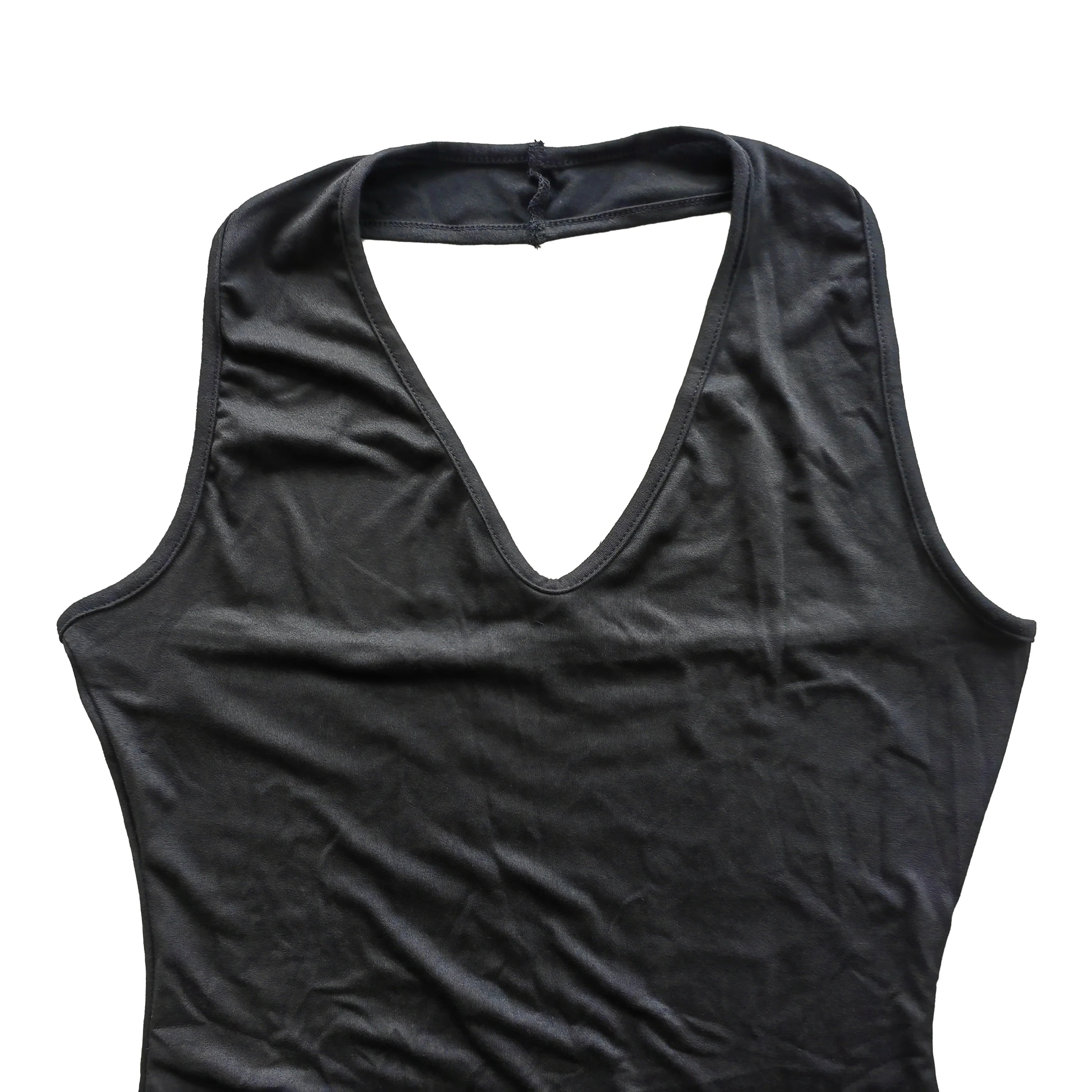 Summer Backless Dress for Women Slim Fit Elegant Casual