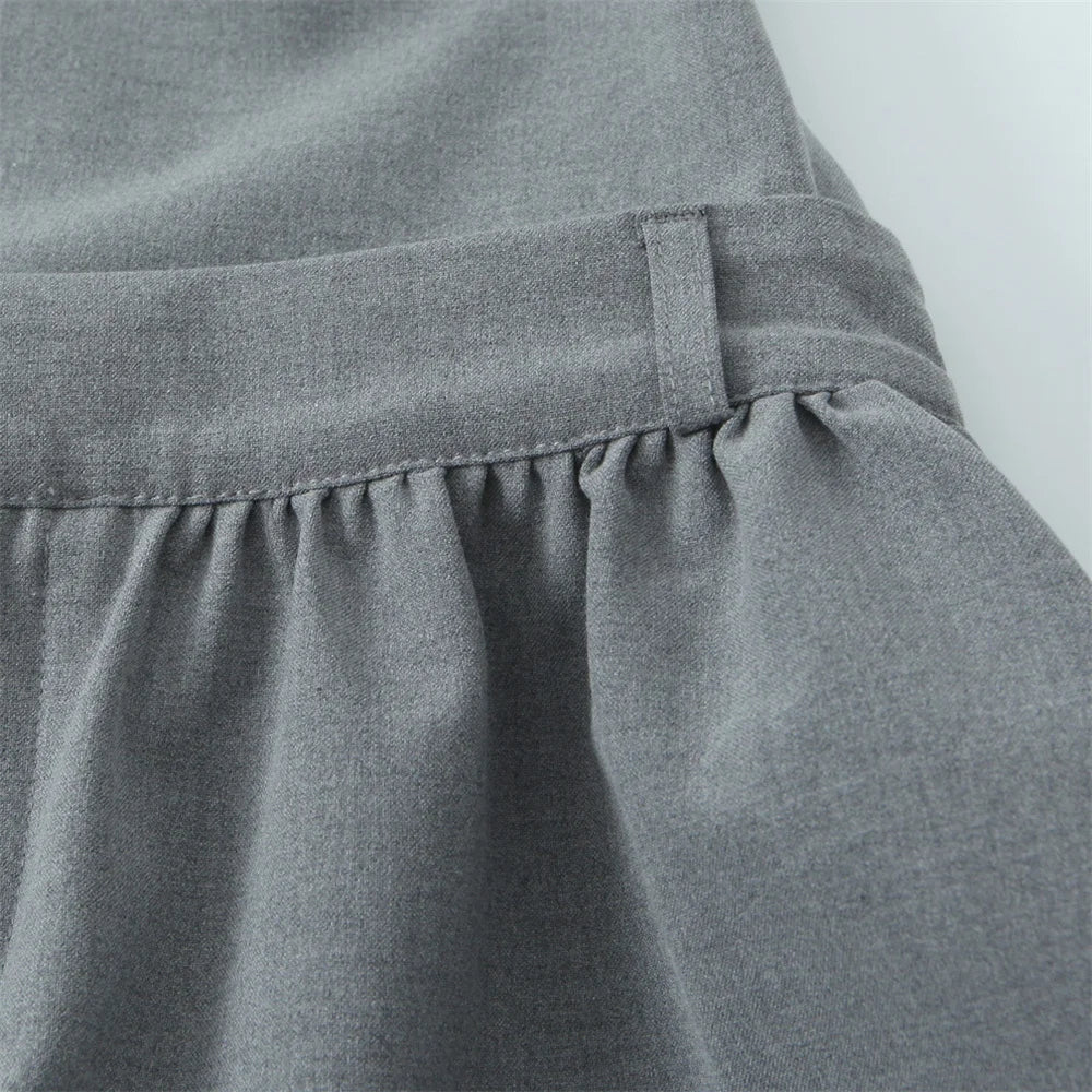 Slim Fit Round Neck Sleeveless Dress For Women Casual