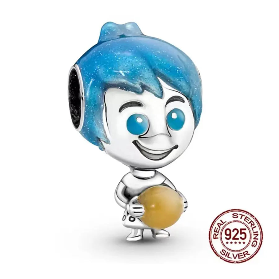 925 Sterling Silver Disney Pendant Beads for DIY Bracelets Perfect Women's Fashion Gift