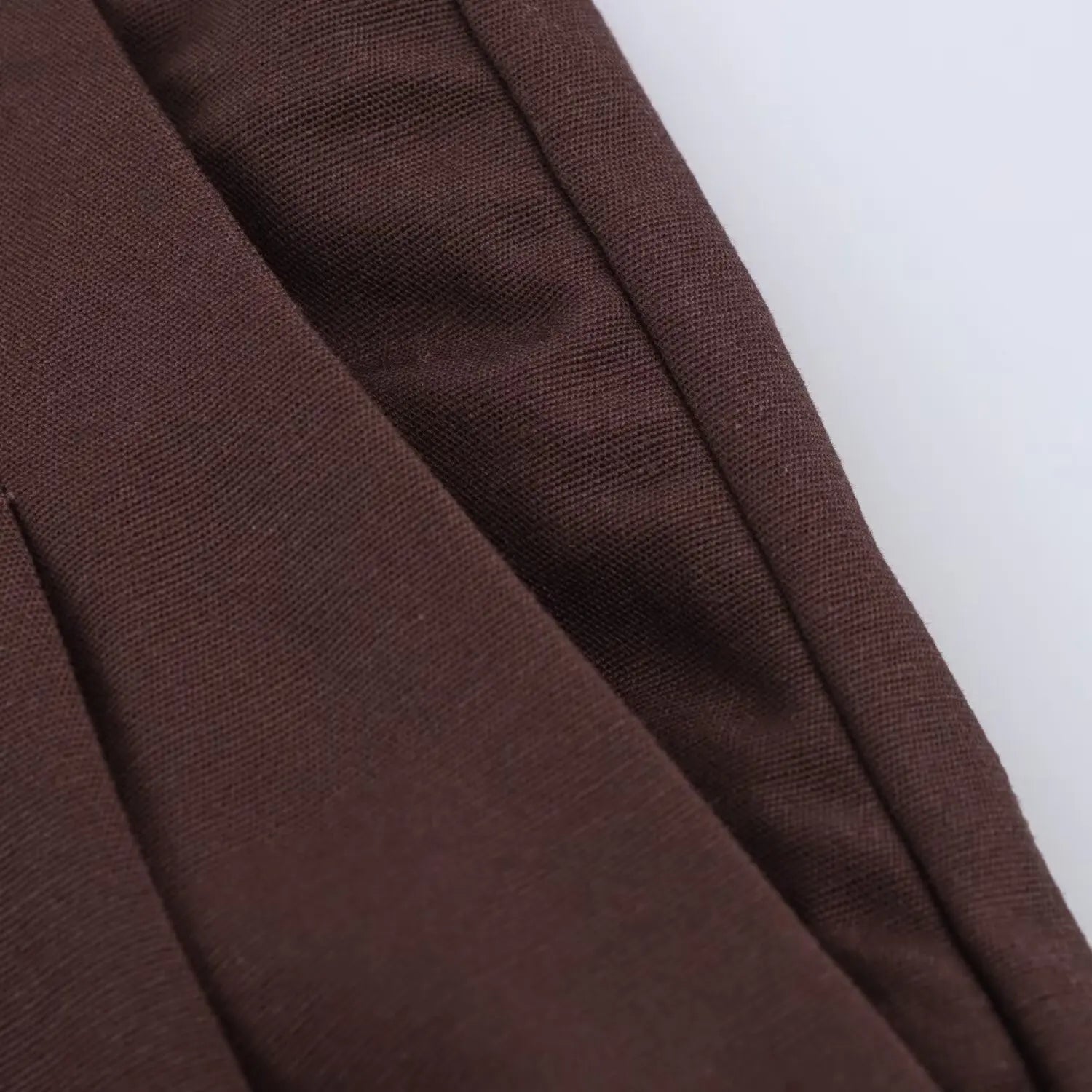 Women's Spring Pants Set with Back Opening Design Tank Top and Loose Fold Pants