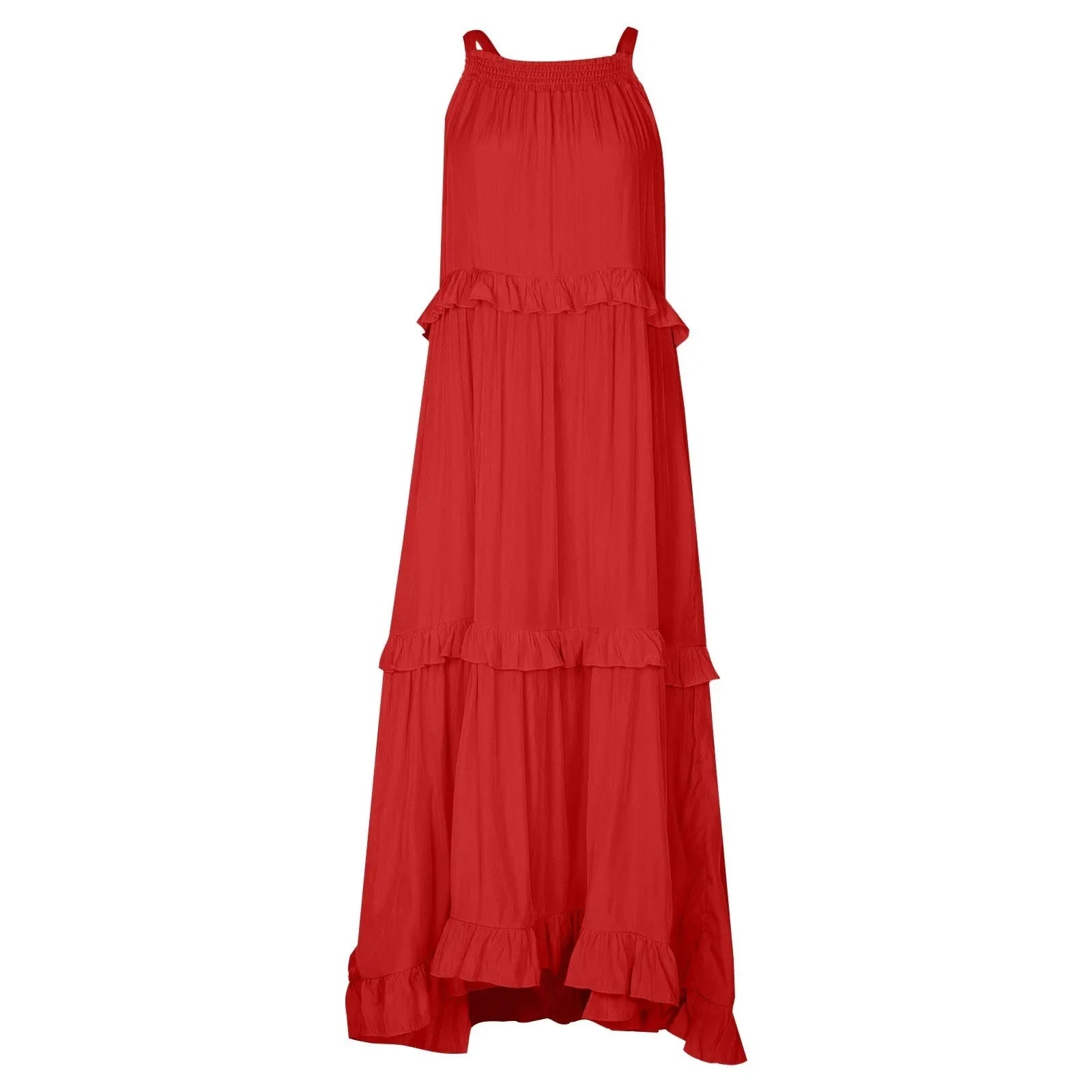 Women Summer Maxi Dress Lightweight Beach Swing Dress