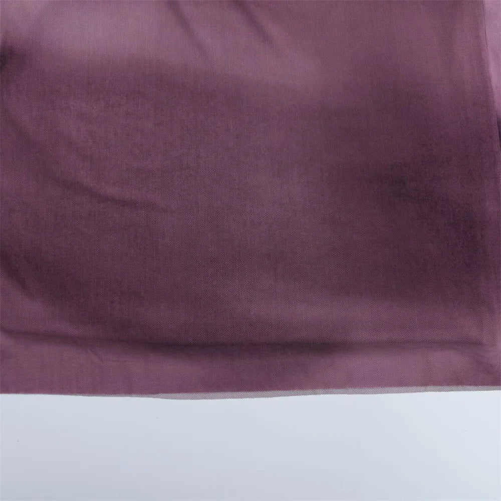 Long Sleeve Polka Dot Maxi Dress With Ruched Details