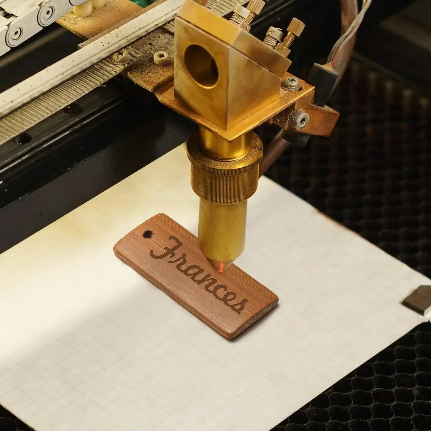 50 Pcs Natural Bamboo Keychain Tags 45x20mm Blank Engraving Blanks Unfinished Wooden Key Ring Labels