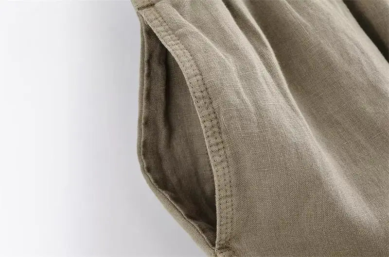 Chic Summer Women's Two-Piece Set Casual Straight Shirt and Shorts Matching Outfit for Street and Leisure Wear