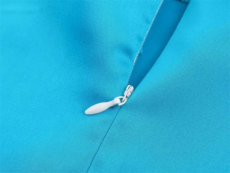 Summer Dress For Women V Neck Slim Street Chic Comfort