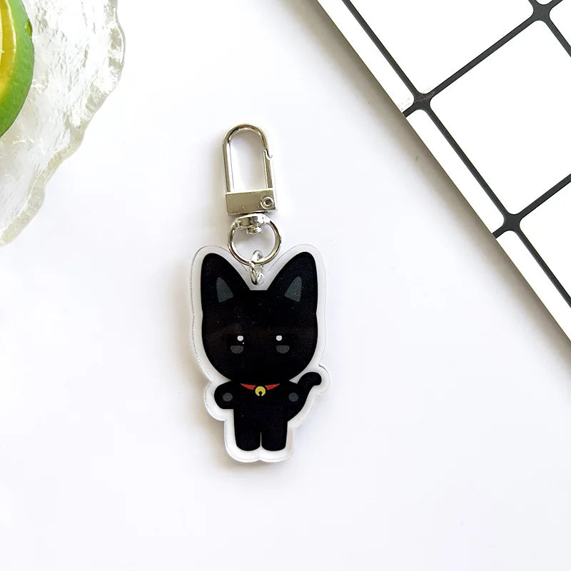 10CM Cute Plush Doll Keychain Pendant for Fans Accessories