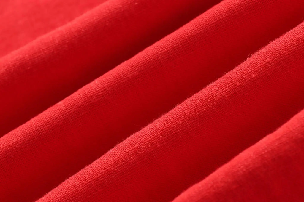 Linen Blended Suspender Dress For Women Summer French