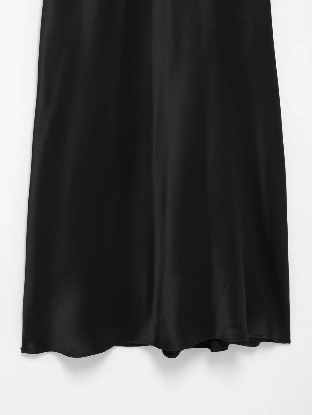 Satin V Neck Long Dress For Women Elegant Party Gown