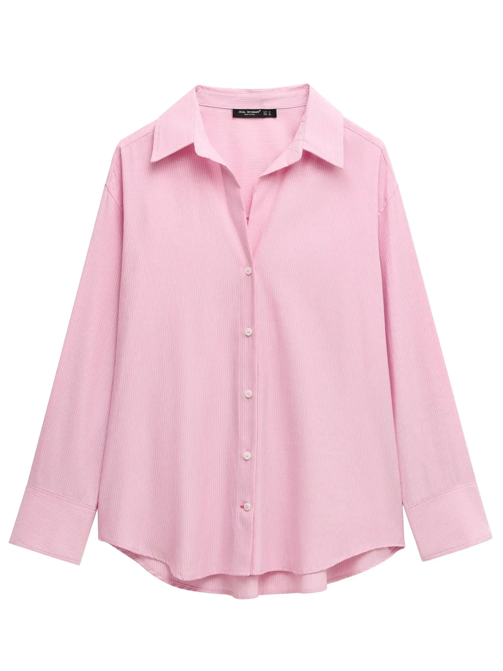 Women's Button Up Long Sleeve Shirt Blouse Casual Streetwear Top for Spring and Summer