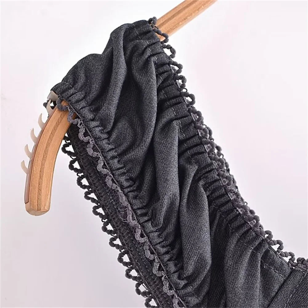 Trendy One Shoulder Short Dress For Women Summer Chic Dress