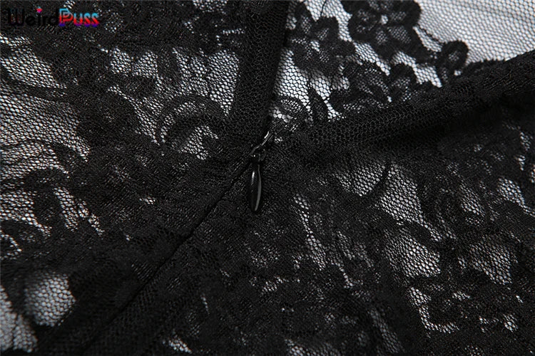 Sexy Zip Front Skinny Jumpsuit for Women Stretch Long Sleeve O-Neck Elastic Clubwear Thin Workout Overalls