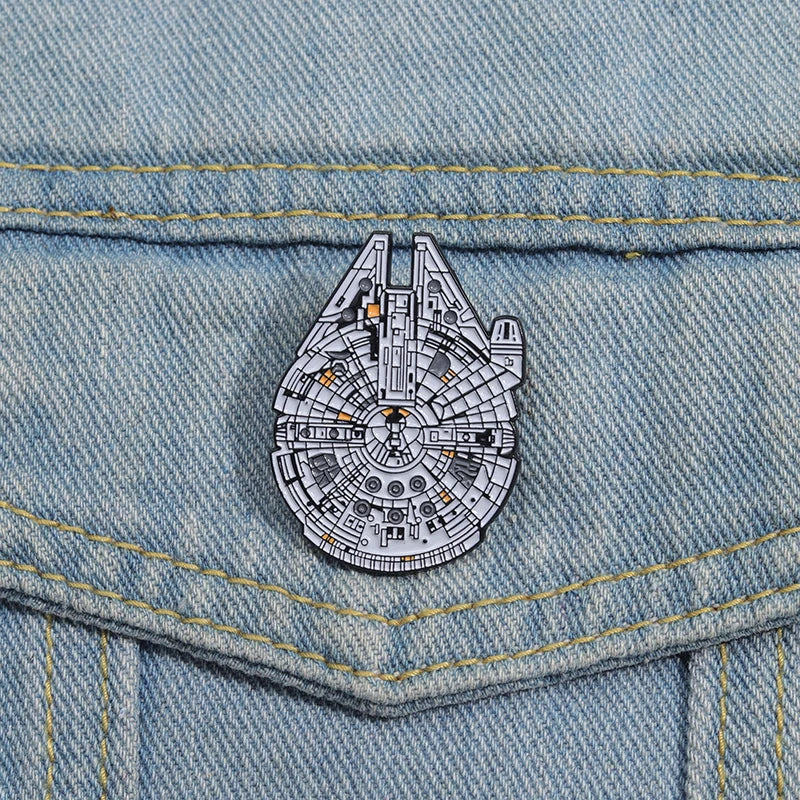 Custom Science Fiction Enamel Pins Brooches for Fans and Friends