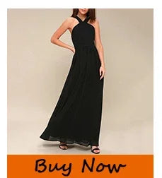 Boho Maxi Dress Women Sleeveless O Neck Backless Sundress